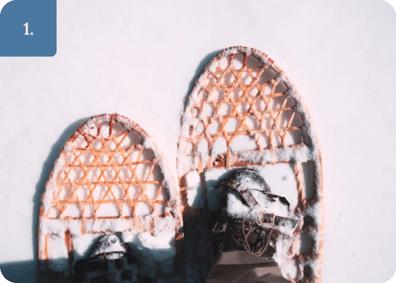 MuckMat's work like a snow shoe for holding weight over muck